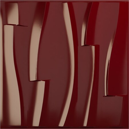 Ekena Millwork 19 5/8in. W x 19 5/8in. H Brick Wave EnduraWall Decorative 3D Wall Panel, Total 32.04 Sq. Ft., 12PK WP20X20BVHML-CASE-12